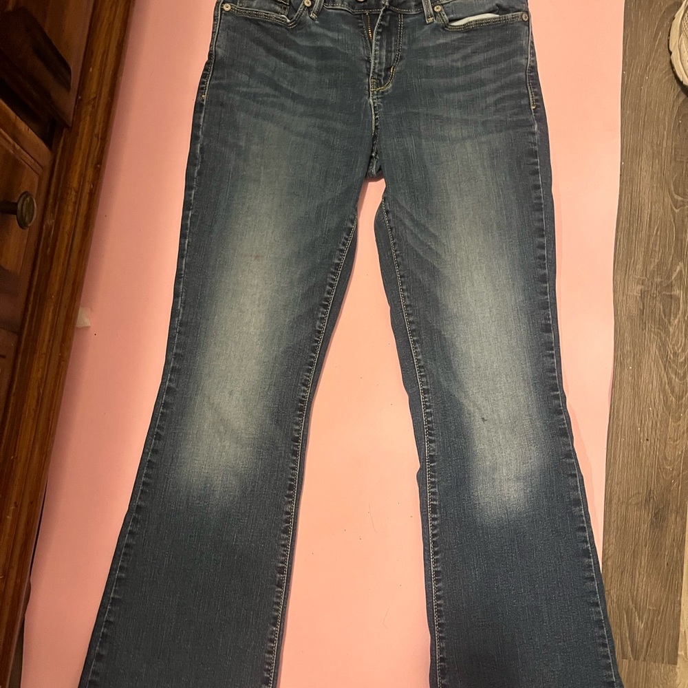 Denizen from Levi's Dark Blue Flare Jeans